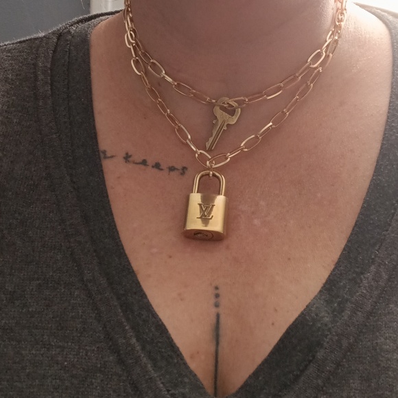 Louis Vuitton Jewelry - LV Lock #306 on Necklace